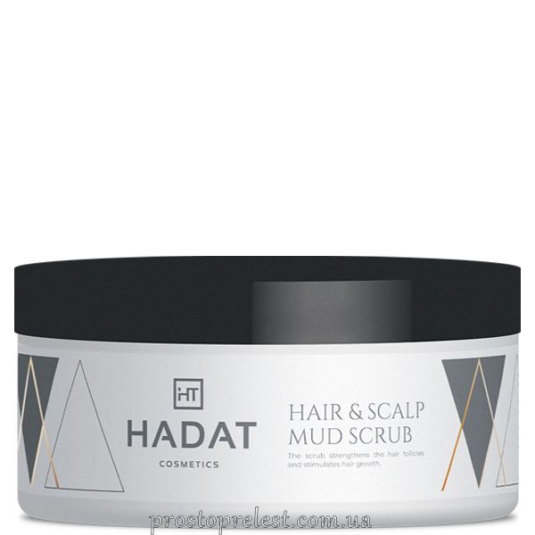 Hadat Cosmetics Hair & Scalp Mud Scrub - Очищающий скраб для волос и кожи головы