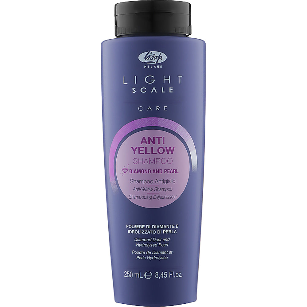Lisap Light Scale Anti-Yellow Shampoo - Шампунь проти жовтизни волосся
