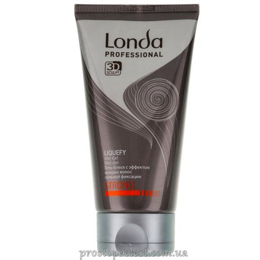 Londa GEL LIQUEFY - Гель з ефектом мокрого волосся еластичною фіксації