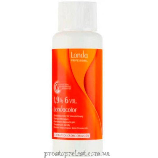 Londa Londacolor Emulsion 6 Vol - Окислювальна емульсія для інтенсивного тонування 1.9%