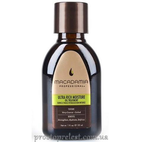 Macadamia Ultra Rich Moisture Oil Treatment - Уход-масло для жестких волос