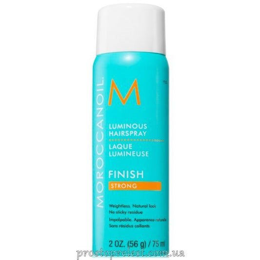 Moroccanoil Luminous Hairspray Strong Hold - Лак для волосся сильної фіксації