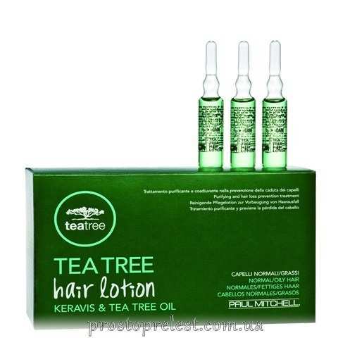 Paul Mitchell Tea Tree Hair Lotion - Лосьйон (в ампулах) від випадіння волосся з екстрактом чайного дерева