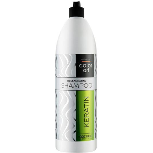 Регенеруючий шампунь з кератином для волосся - Prosalon Basic Care Color Art Regenerating Shampoo