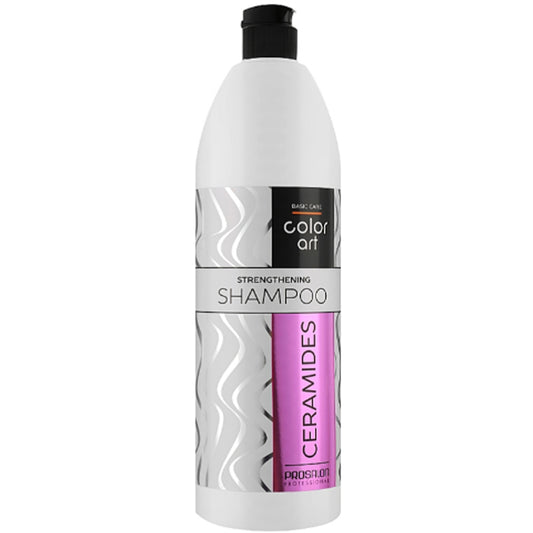 Укрепляющий шампунь с керамидами для волос - Prosalon Basic Care Color Art Strengthening Shampoo