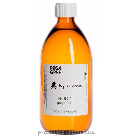 Rosa Graf Body Massage Oil Grapefruit - Массажное масло дренирующее