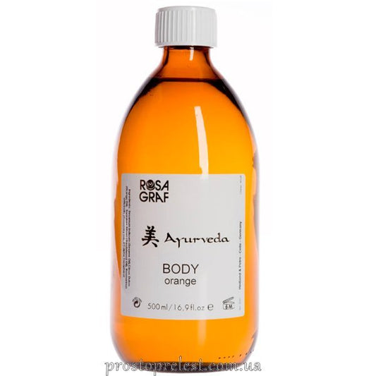 Rosa Graf Body Massage Oil Orange - Массажное масло антицеллюлитное