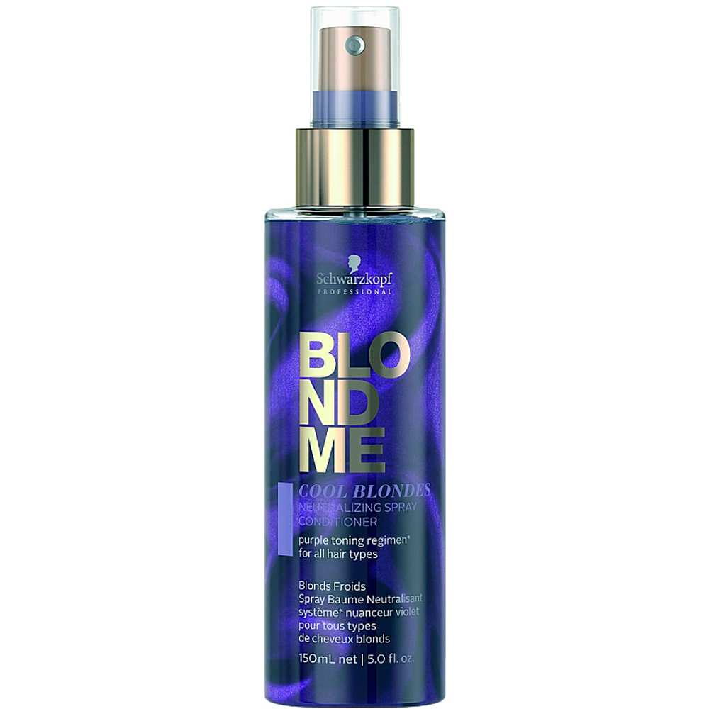 Schwarzkopf Blondme Tone Enhancing Spray Conditioner Cool Blondes - Спрей-кондиционер для холодных оттенков блонд