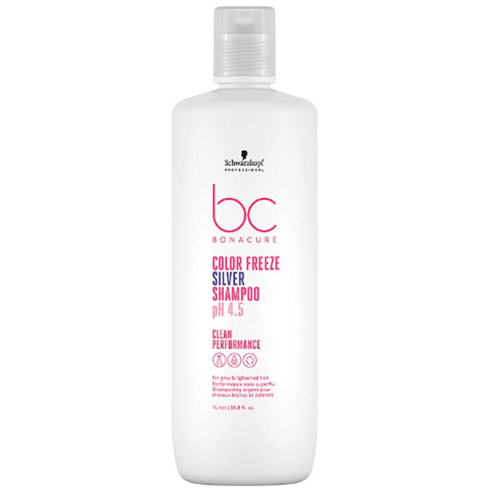 Schwarzkopf BC Сolor Freeze Silver Shampoo - Шампунь для нейтрализации желтизны волос