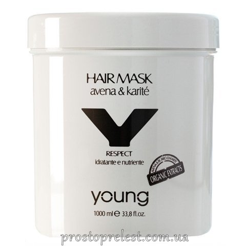 Young Y-Respect Avena & Karite Hair Mask - Увлажняющая маска
