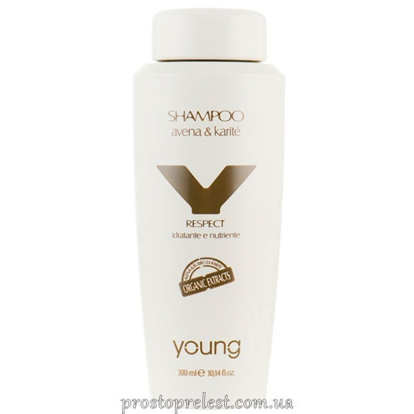 Young Y-Respect Avena & Karite Shampoo - Увлажняющий шампунь
