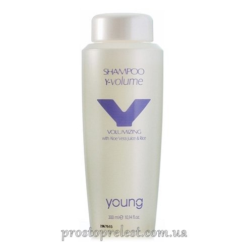 Young Y-Volume Volumizzante Aloe Vera Juice & Rice Shampoo - Шампунь для увеличения объема