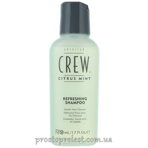 American Crew Citrus Mint Refreshing Shampoo - Шампунь освежающий для ежедневного использования