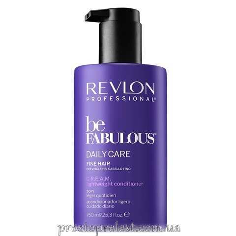 Revlon Professional Be Fabulous Fine Hair C.R.E.A.M. Lightweight Conditioner - Кондиціонер для тонкого волосся