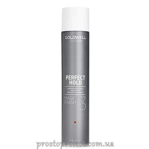 Goldwell StyleSign Perfect Hold Magic Finish Hair Spray - Бриллиантовый спрей для подвижной фиксации