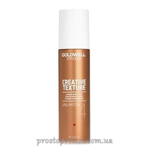 Goldwell StyleSign Creative Texture Unlimitor Strong Spray Wax - Воск-спрей для волос