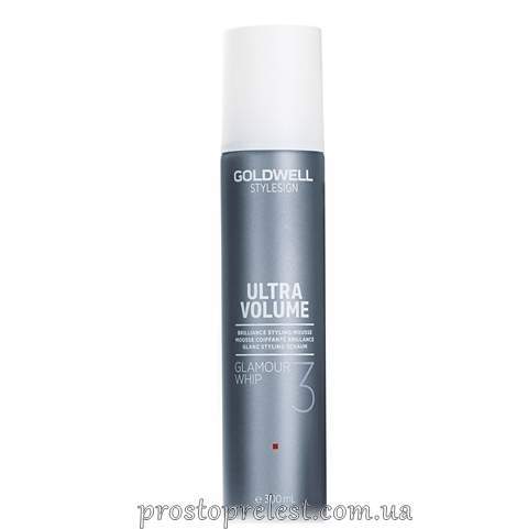 Goldwell StyleSign Ultra Volume Glamour Whip Brilliance Styling Mousse - Мусс для блеска и защиты цвета волос