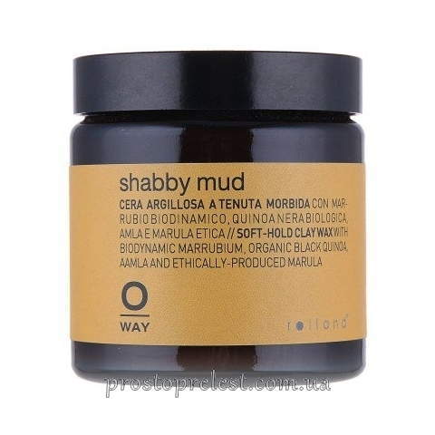 Oway Shabby Mud - Воск мягкой фиксации