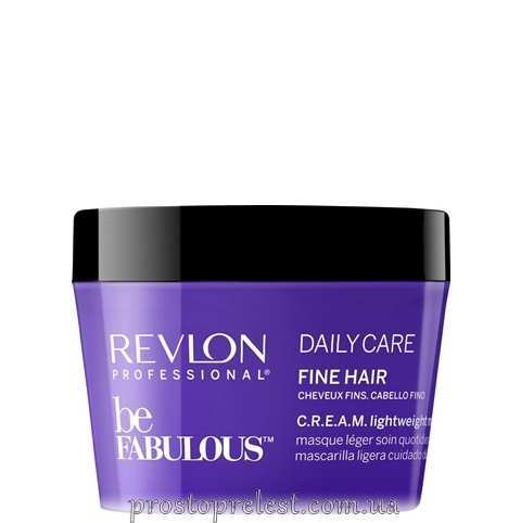 Revlon Professional Be Fabulous Fine Hair C.R.E.A.M. Lightweight Mask - Маска для тонких волос