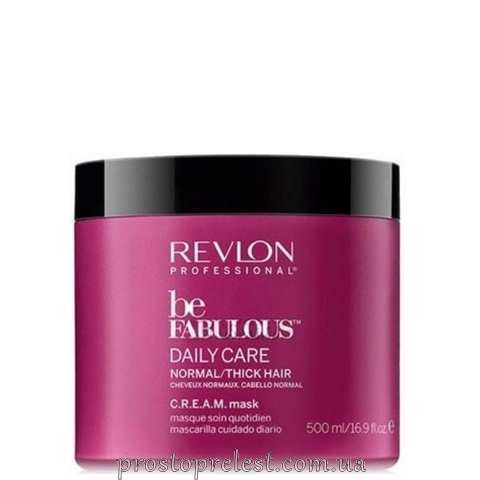 Revlon Professional Be Fabulous Normal/Thick Hair C.R.E.A.M. Mask - Маска для нормального та густого волосся