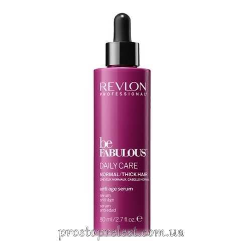 Revlon Professional Be Fabulous Normal/Thick Hair Anti Age Serum - Антивікова сироватка для нормального та густого волосся