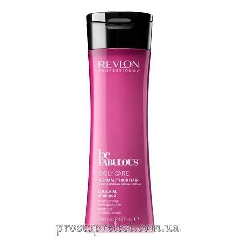 Revlon Professional Be Fabulous Normal/Thick Hair C.R.E.A.M. Shampoo - Шампунь для нормального і густого волосся