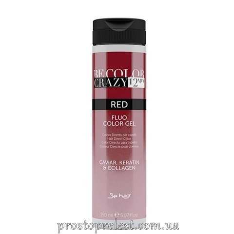 Be Hair Be Color Crazy  12 Minute Fluo Color Gel Red - Барвник прямої дії Червоний