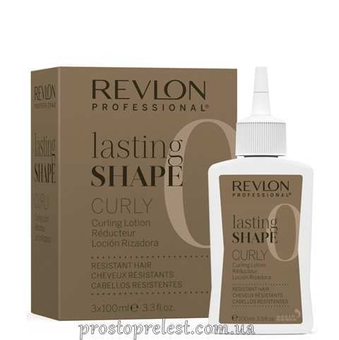 Revlon Professional Lasting Shape Curly Lotion Resistant Hair - Лосьйон для завивки жорсткого волосся