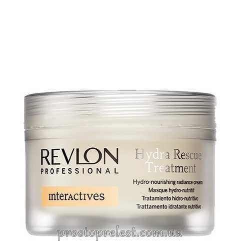 Revlon Professional Interactives Hydra Rescue Treatment - Лікувальний зволожуючий крем для сухого волосся